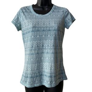 Marmot green hiking athletic top Sz S EUC hike outdoors